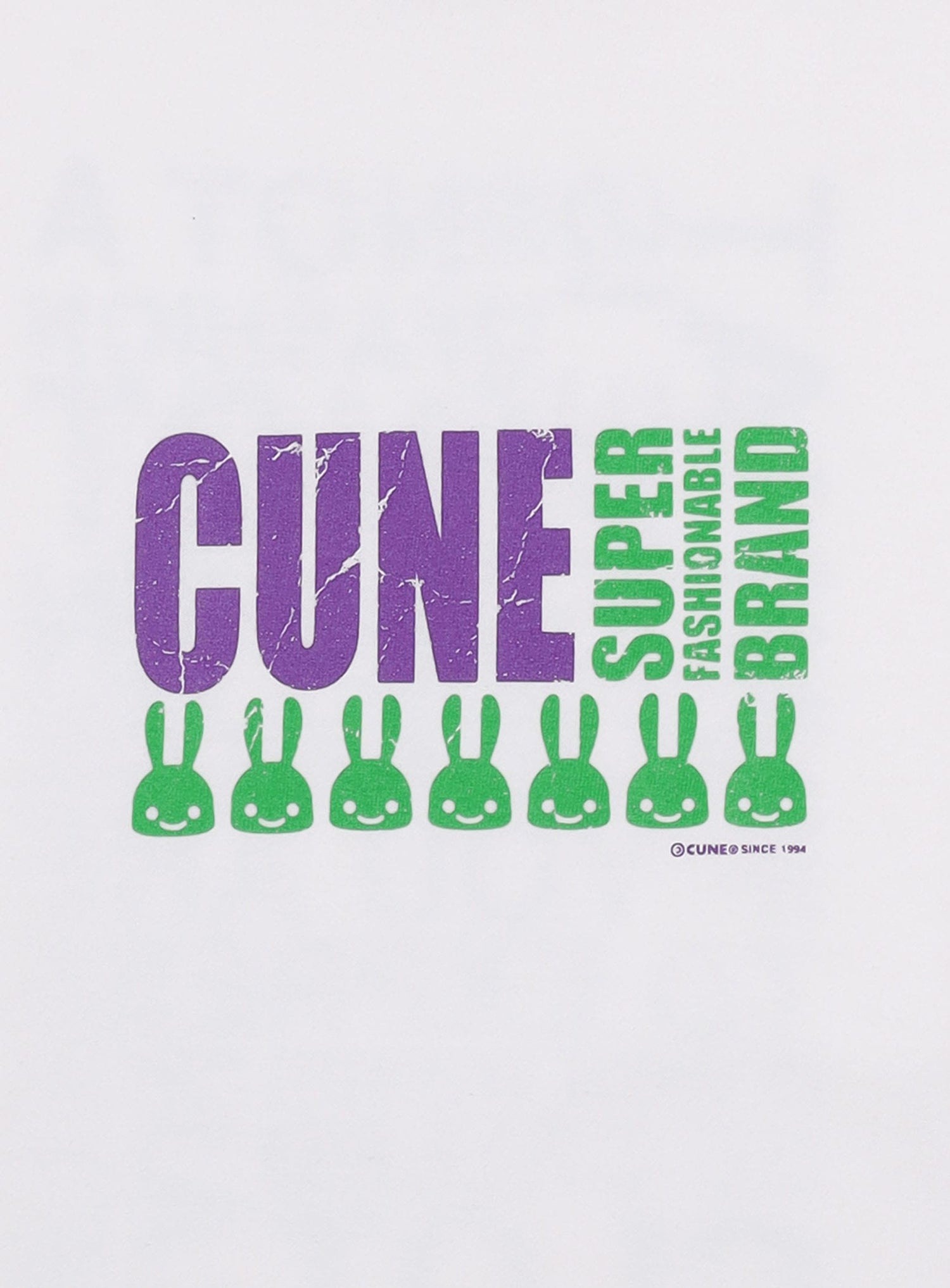 CUNE L/S Tee ランダム文章