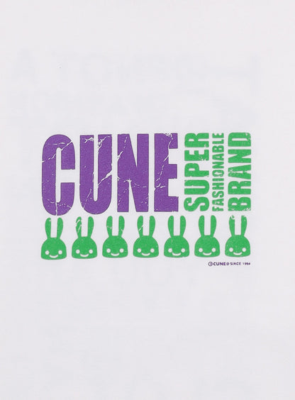CUNE L/S Tee ランダム文章