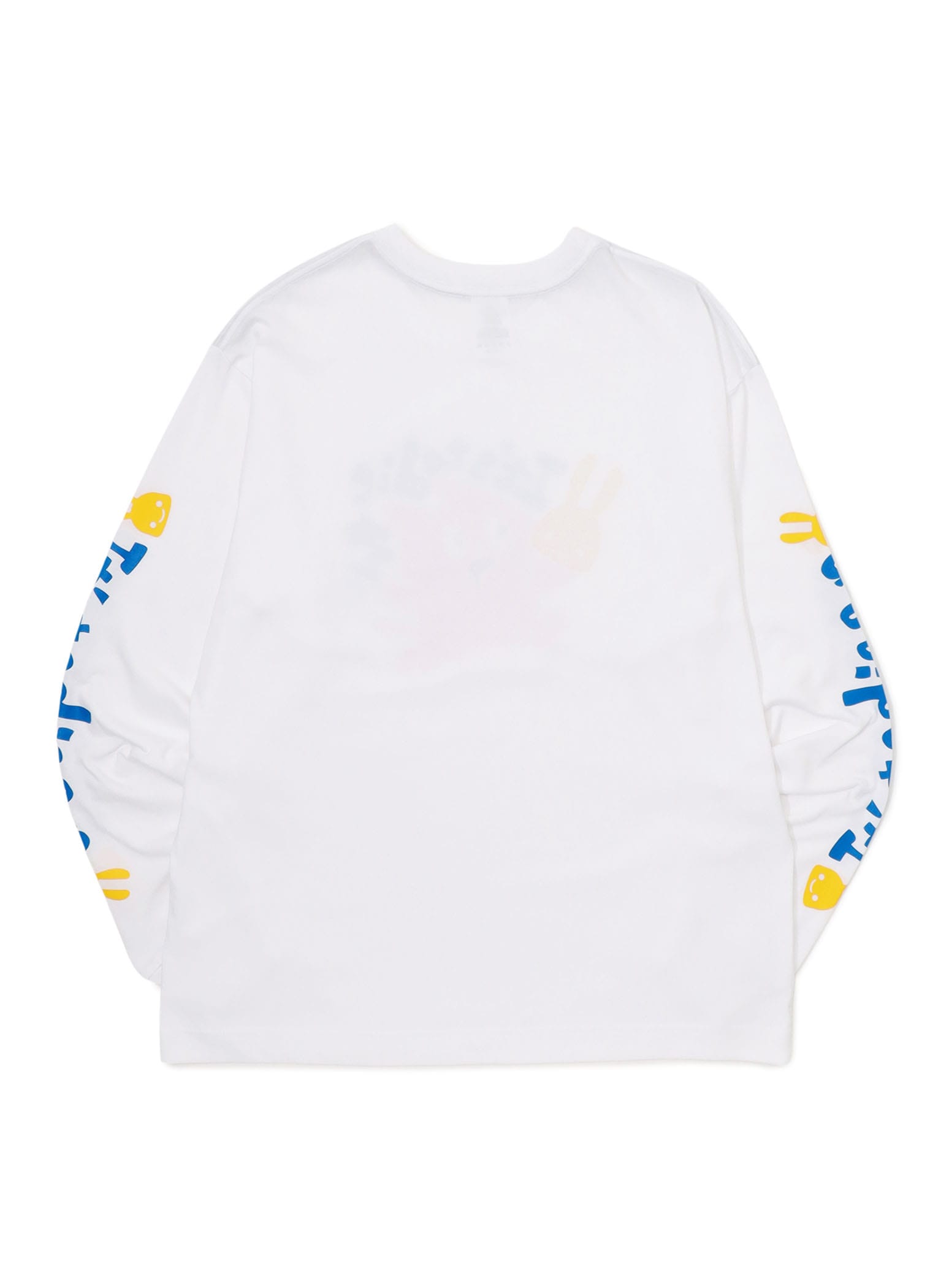 CUNE L/S Tee 持ち上げる　M ホワイト CUNE L/S Tee 大好物