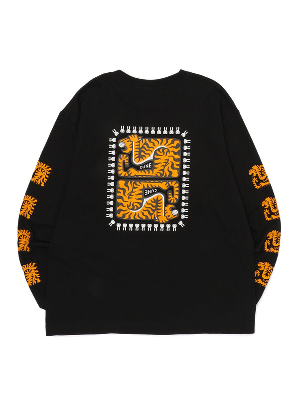CUNE L/S Tee 虎