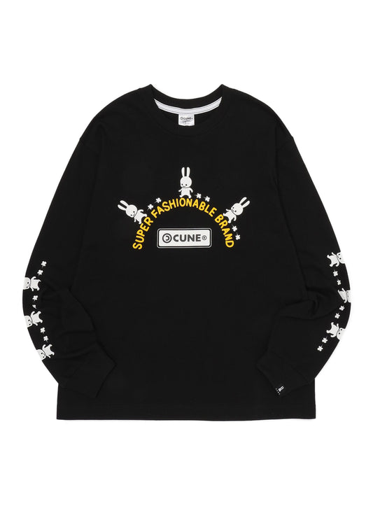 CUNE L/S Tee 徒歩