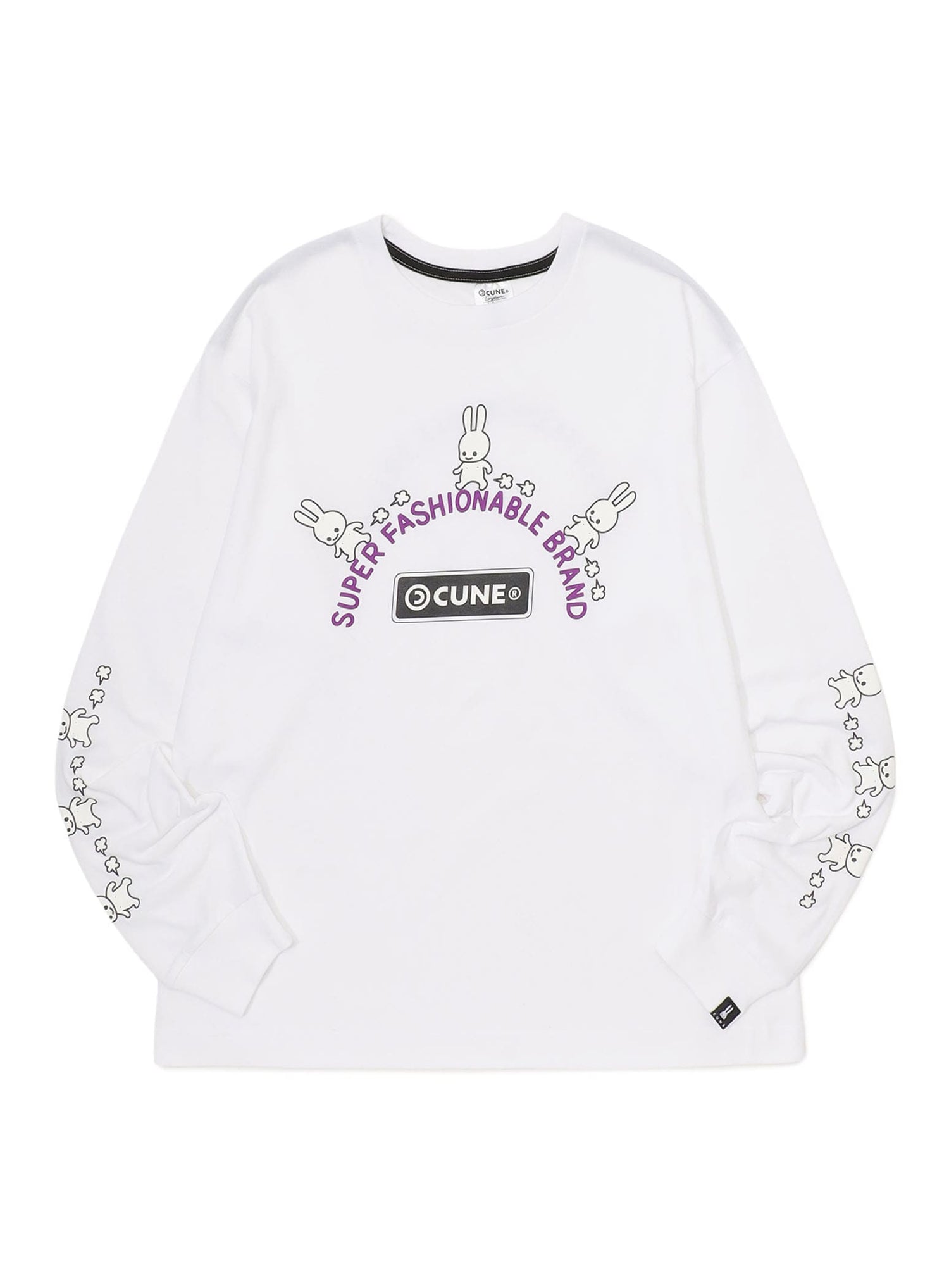 CUNE L/S Tee 徒歩