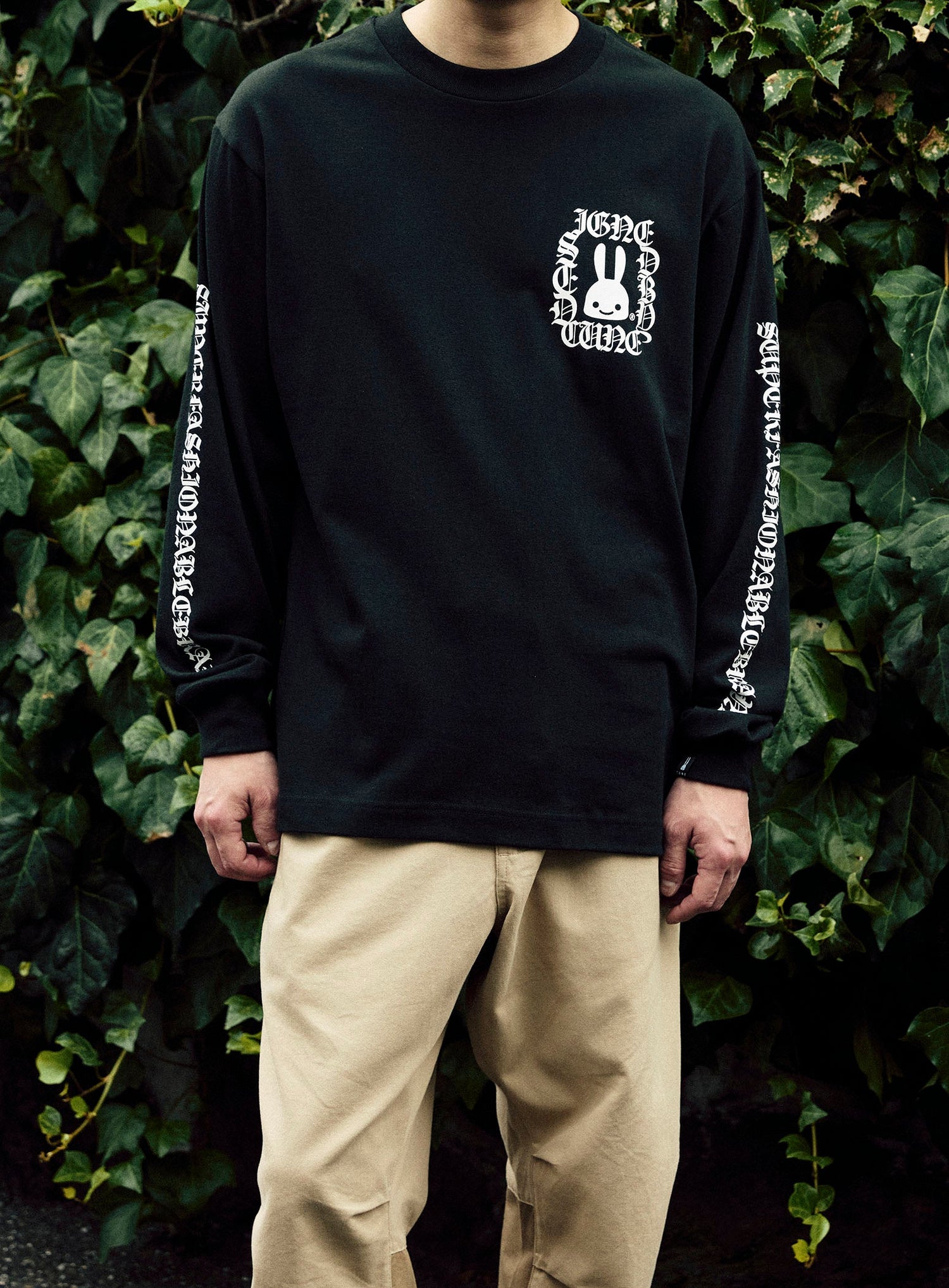 CUNE L/S Tee かっこいい文字