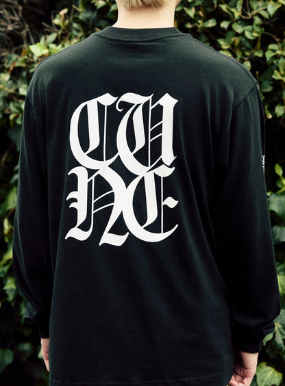 CUNE L/S Tee かっこいい文字