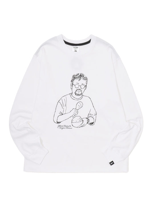 CUNE L/S Tee 盛る人