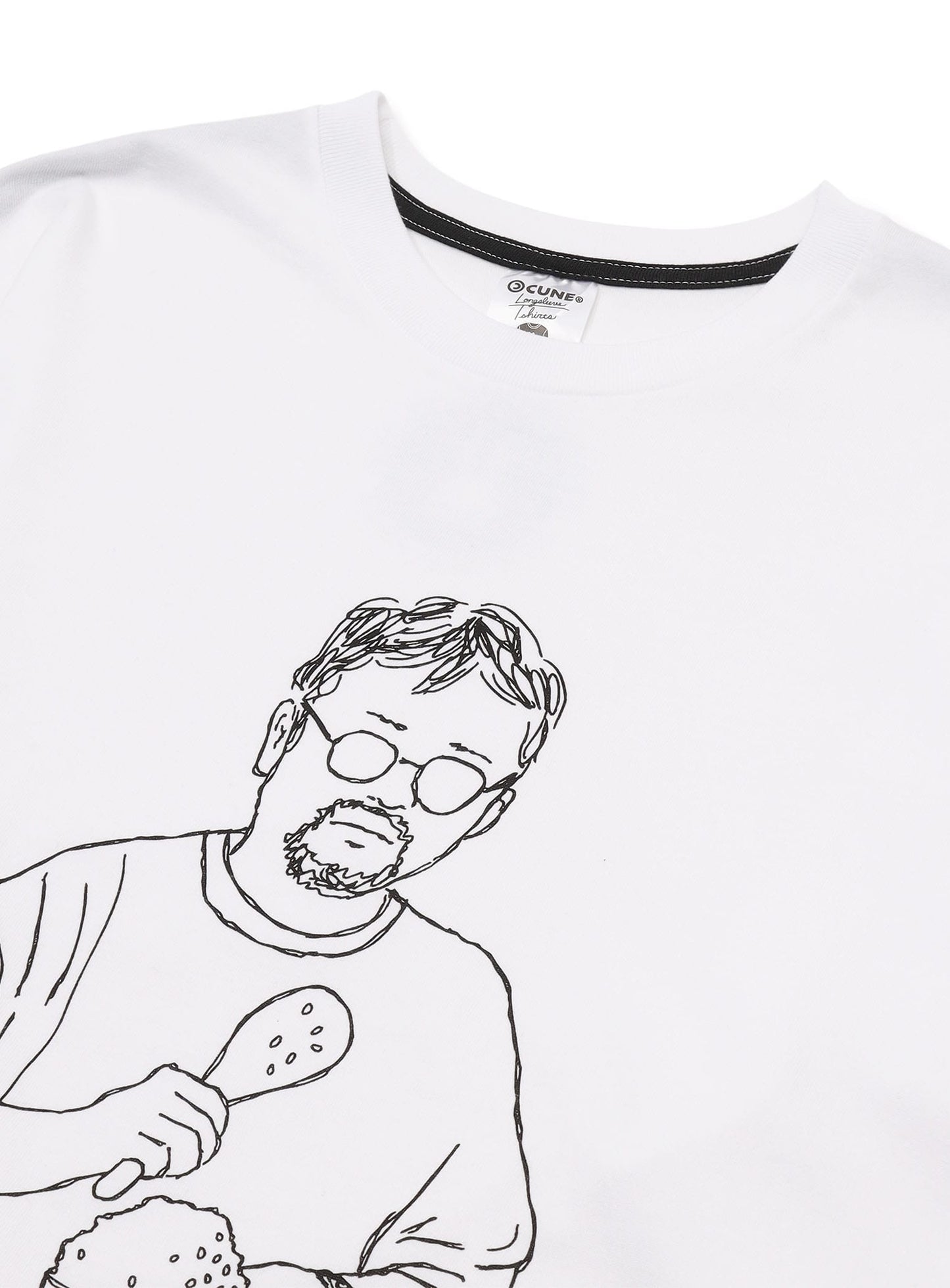 CUNE L/S Tee 盛る人