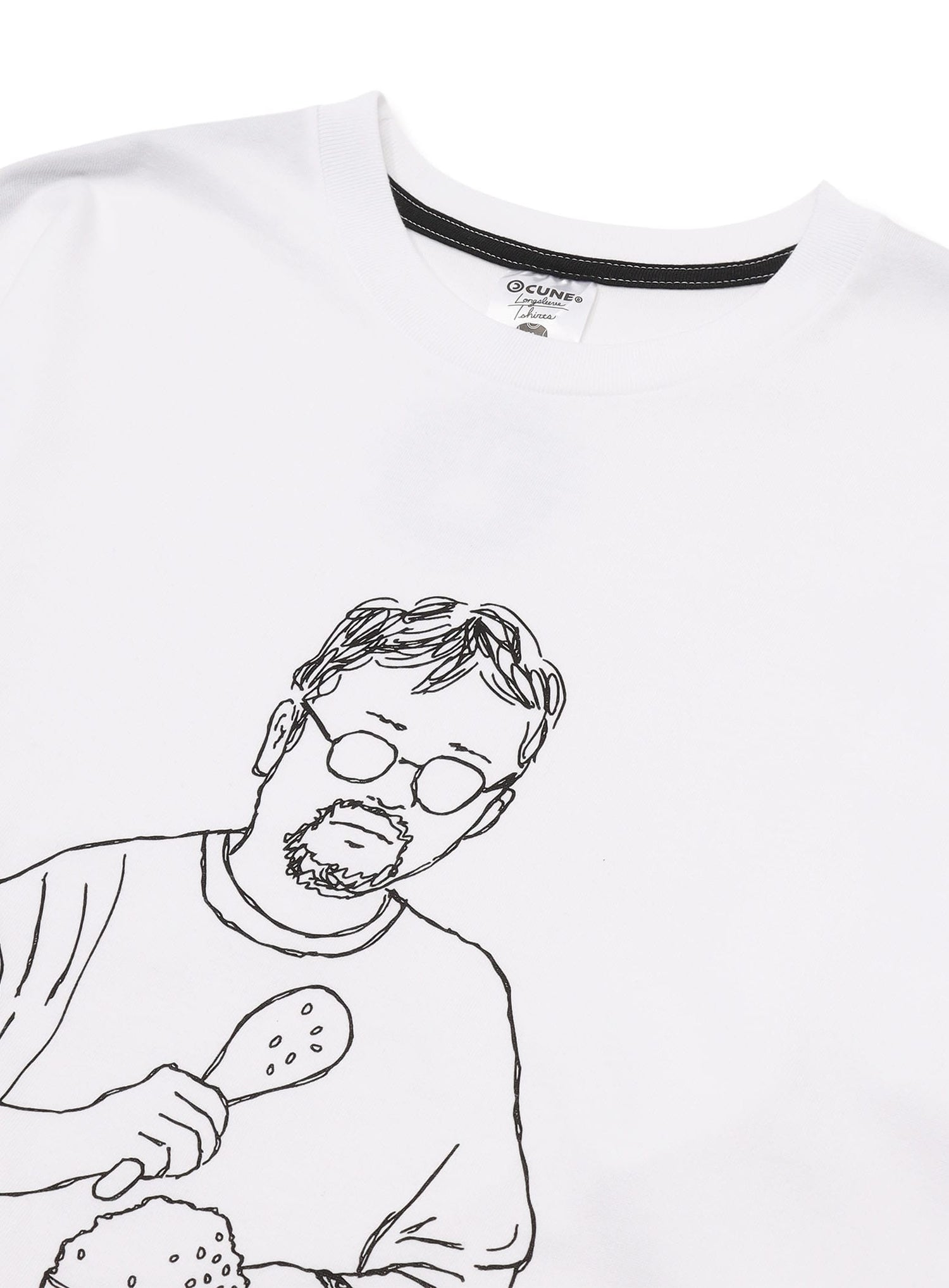 CUNE L/S Tee 盛る人