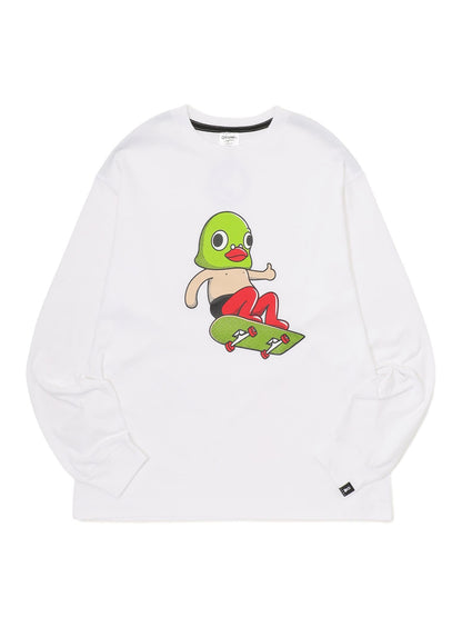 CUNE L/S Tee スケボー