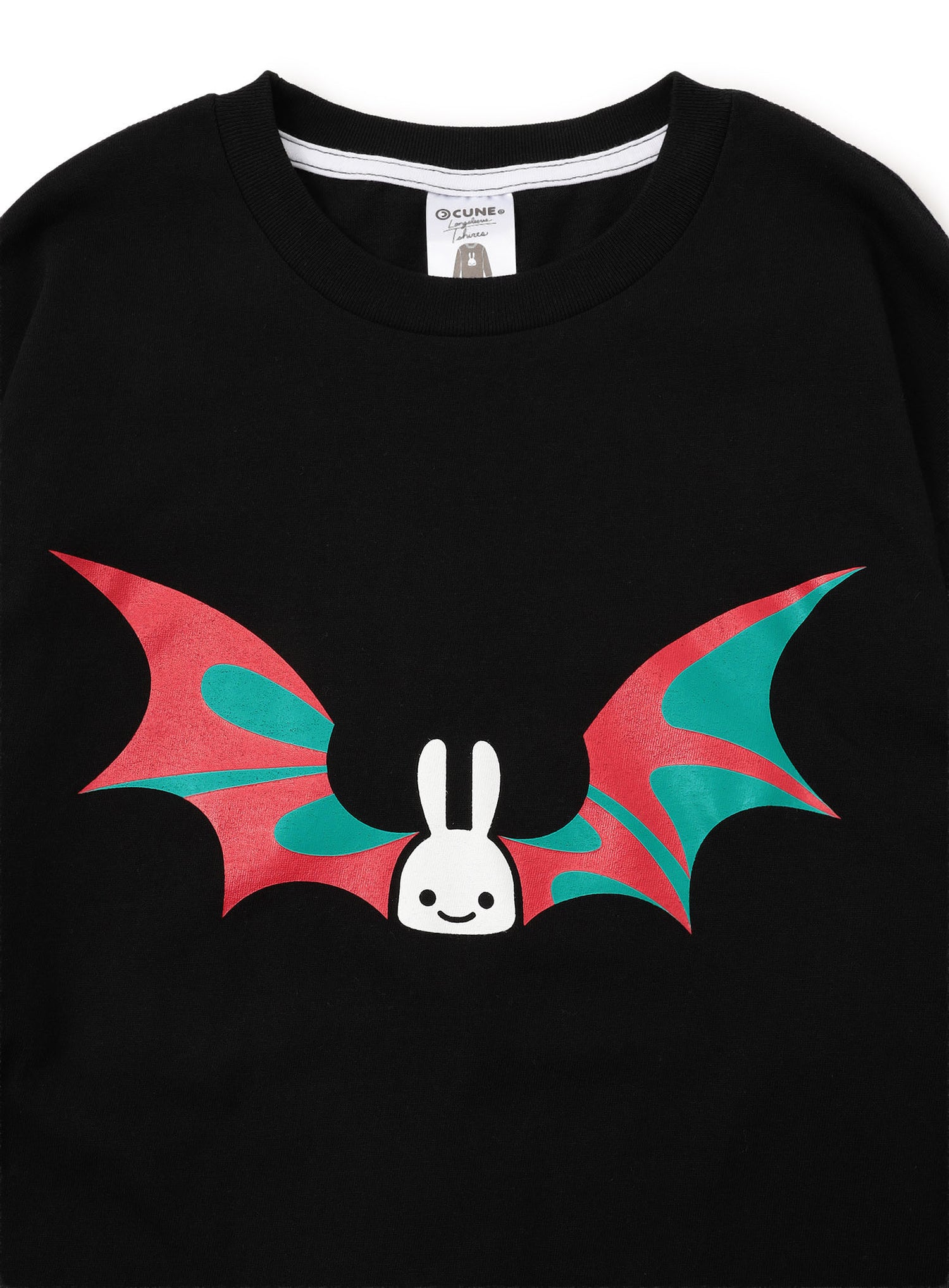 L/S Tee コウモリ