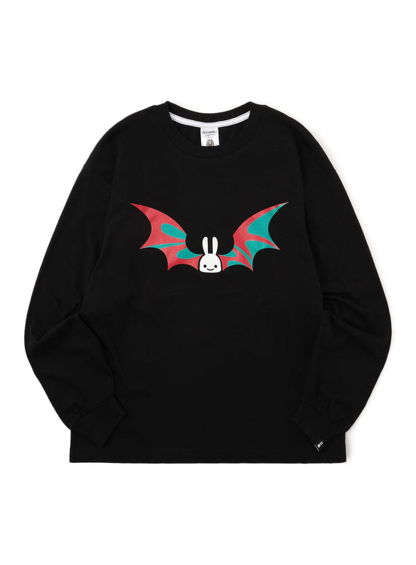 L/S Tee コウモリ
