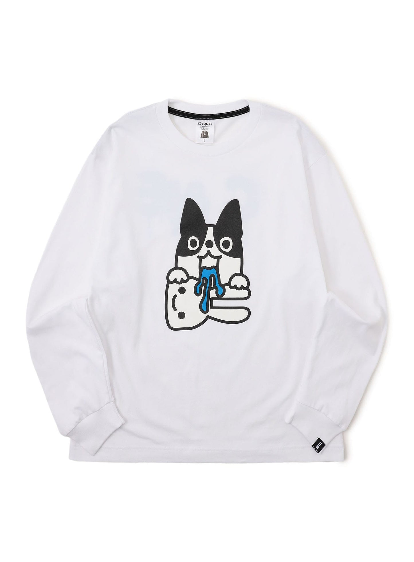 L/S Tee よだれ