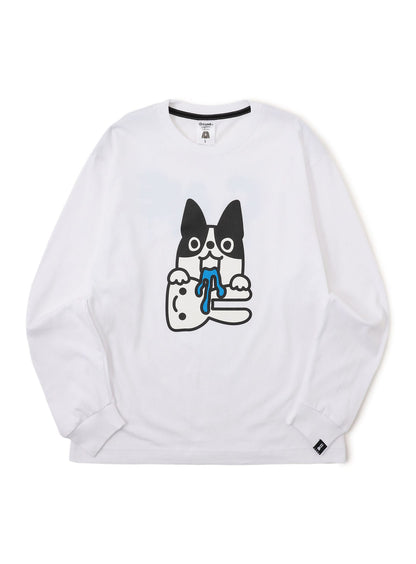 L/S Tee よだれ
