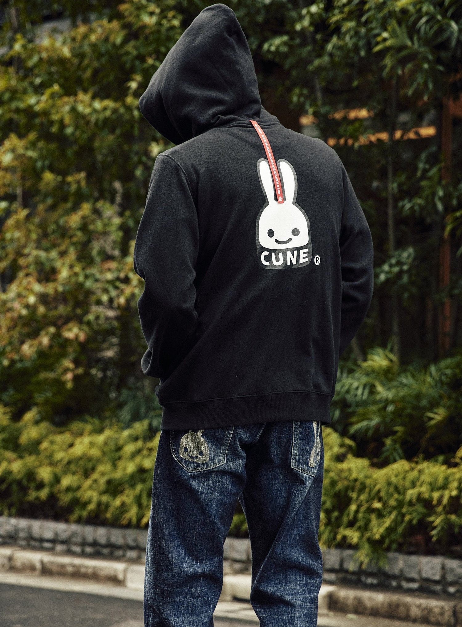 CUNE ZIP PARKA CUNEウサギ