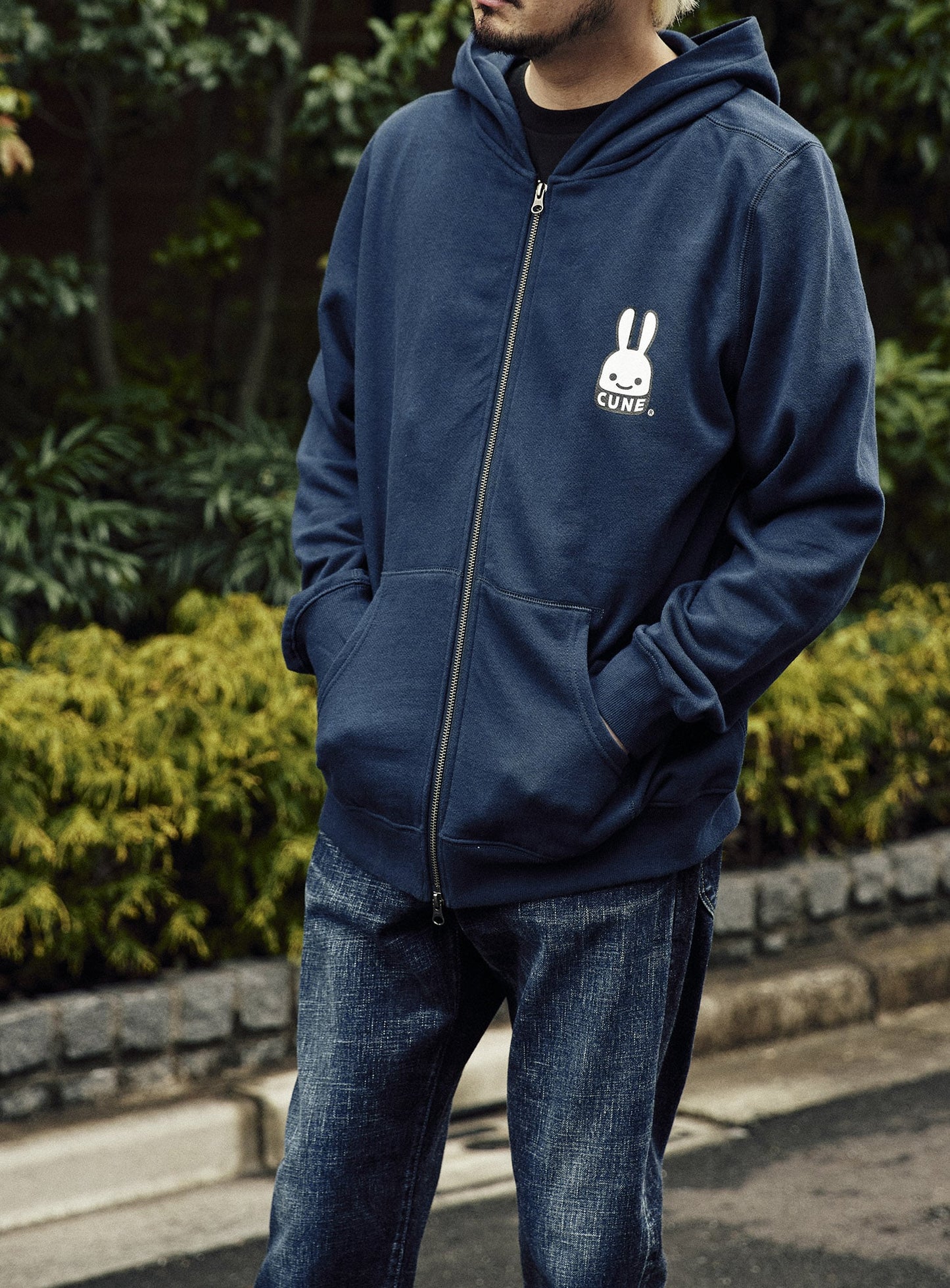 CUNE ZIP PARKA CUNEウサギ