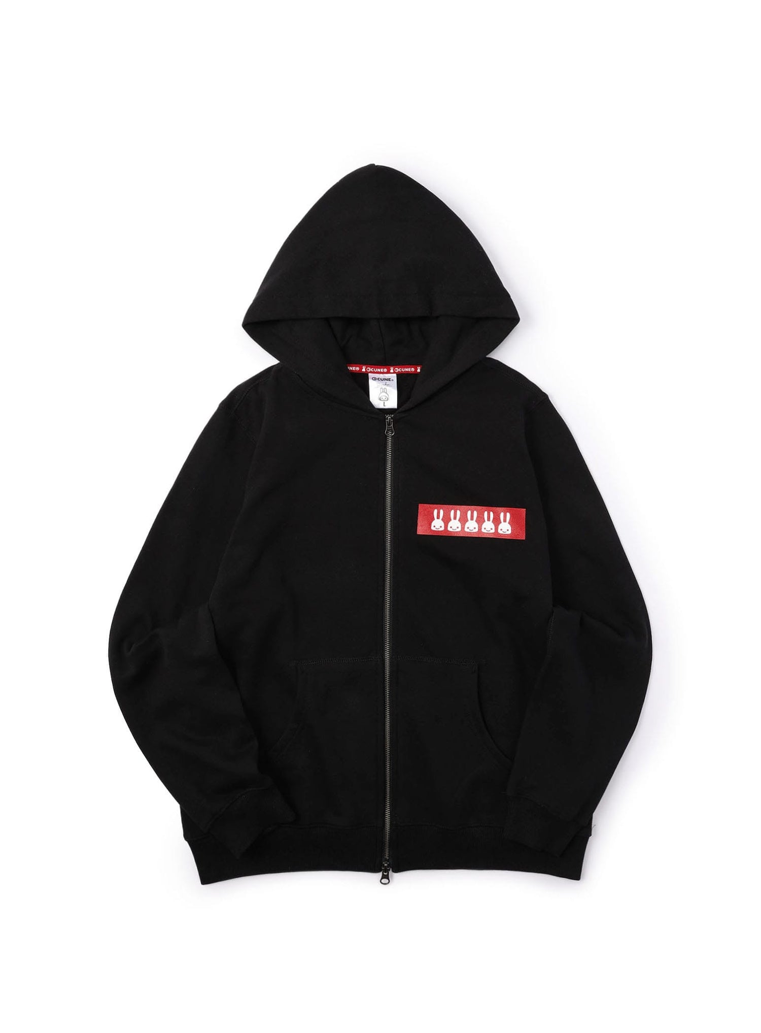 CUNE ZIP PARKA スクエア文章