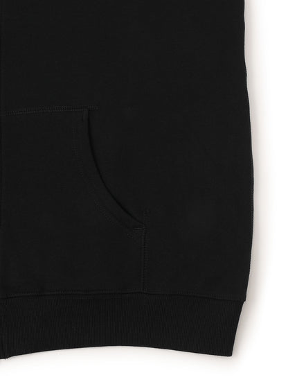CUNE ZIP PARKA ロゴ