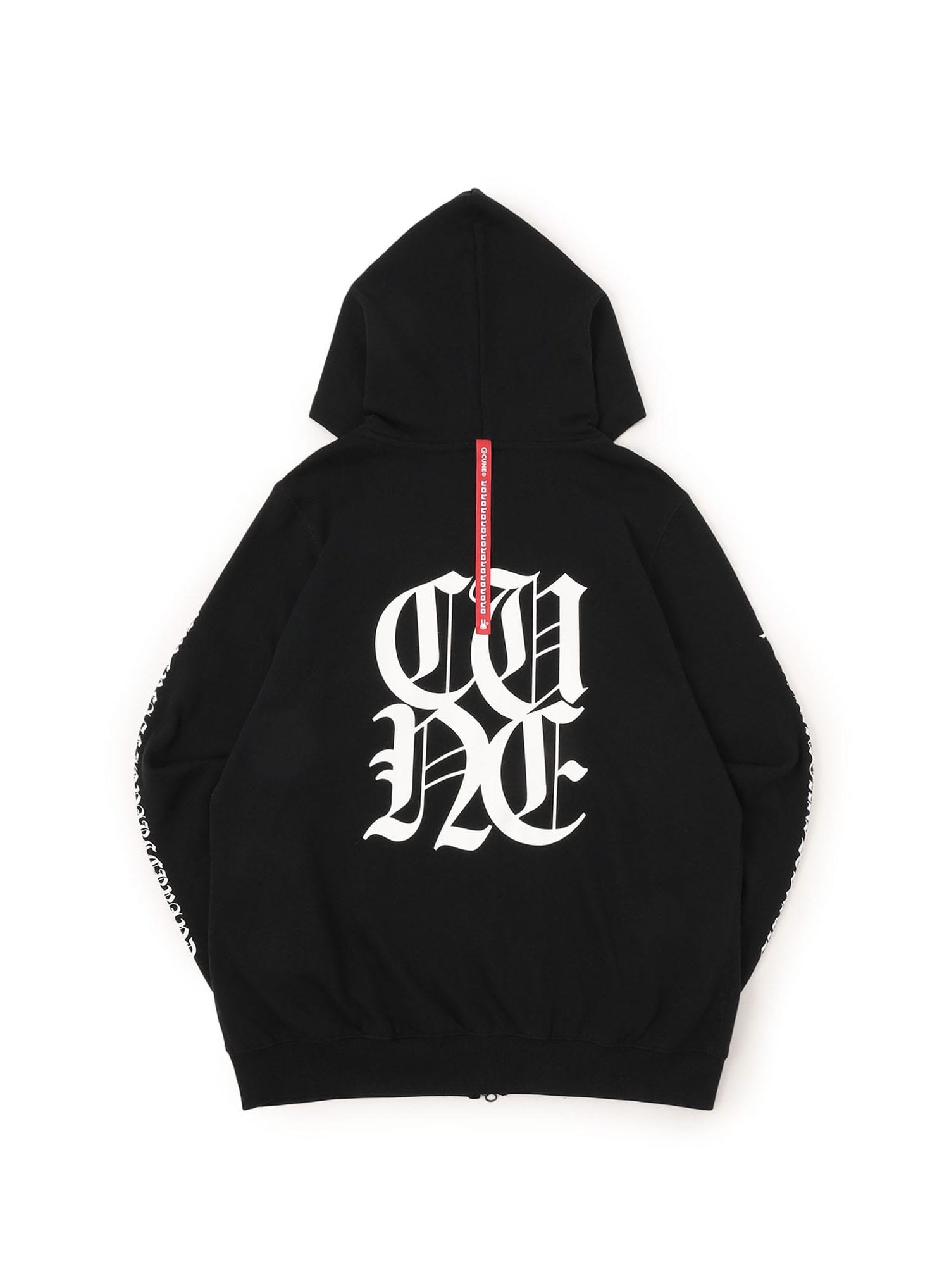 CUNE ZIP PARKA かっこいい文字