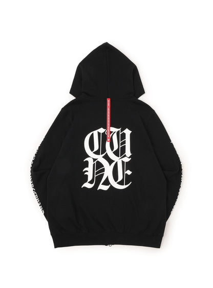 CUNE ZIP PARKA かっこいい文字
