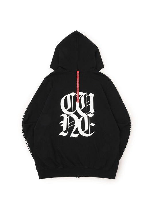 CUNE ZIP PARKA かっこいい文字