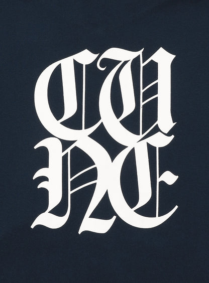 CUNE ZIP PARKA かっこいい文字