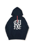 CUNE ZIP PARKA かっこいい文字