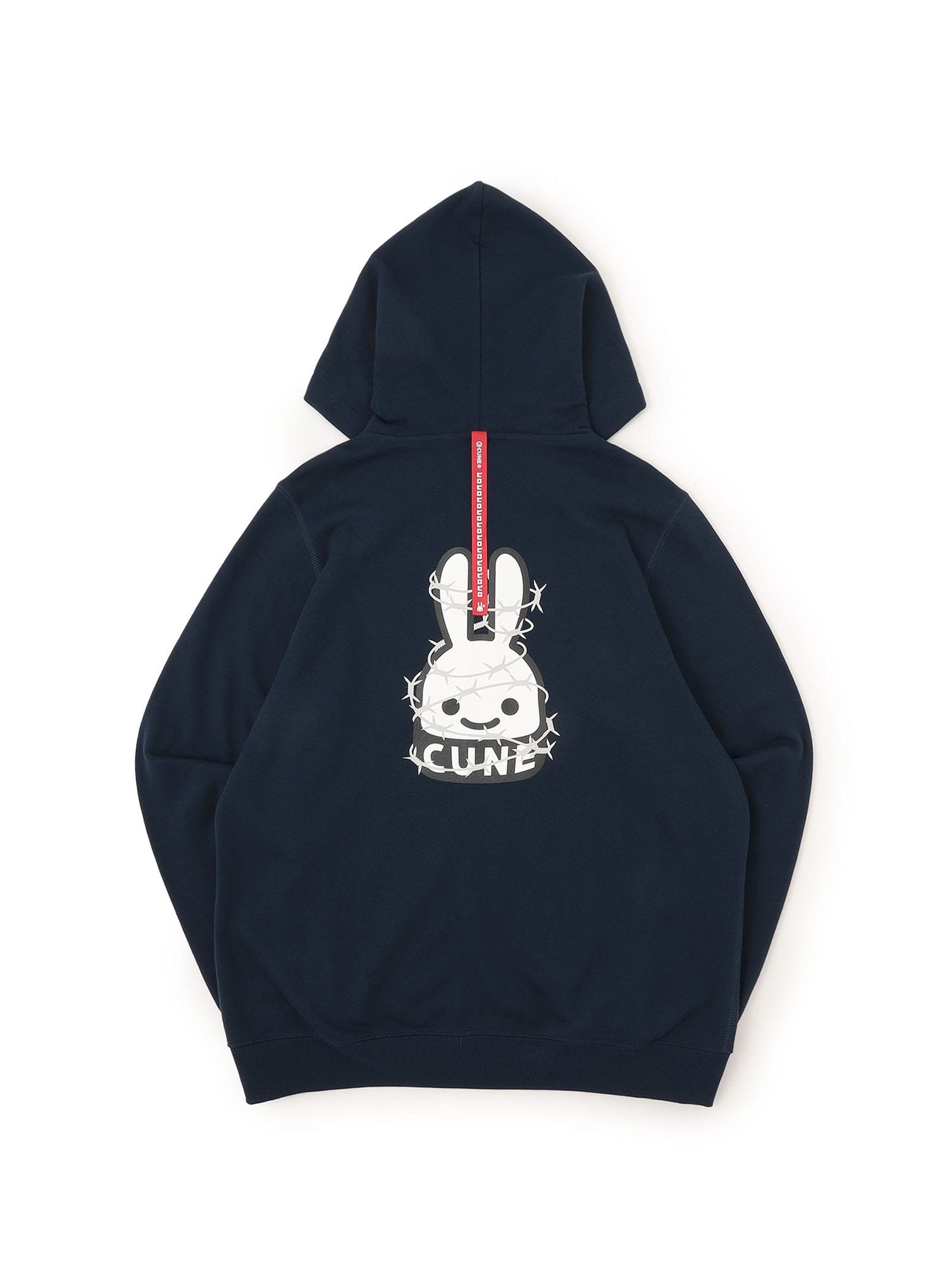 CUNE ZIP PARKA 有刺鉄線
