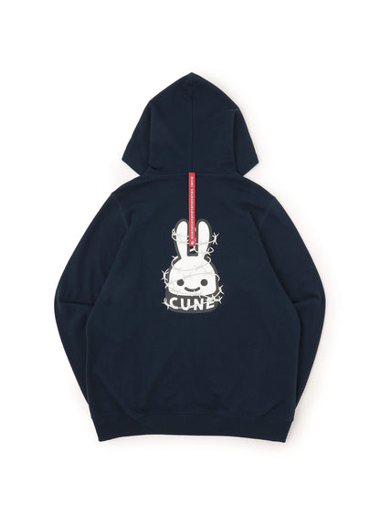 CUNE ZIP PARKA 有刺鉄線