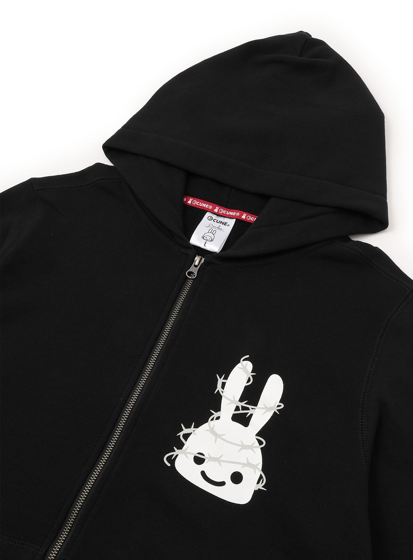 CUNE ZIP PARKA 有刺鉄線