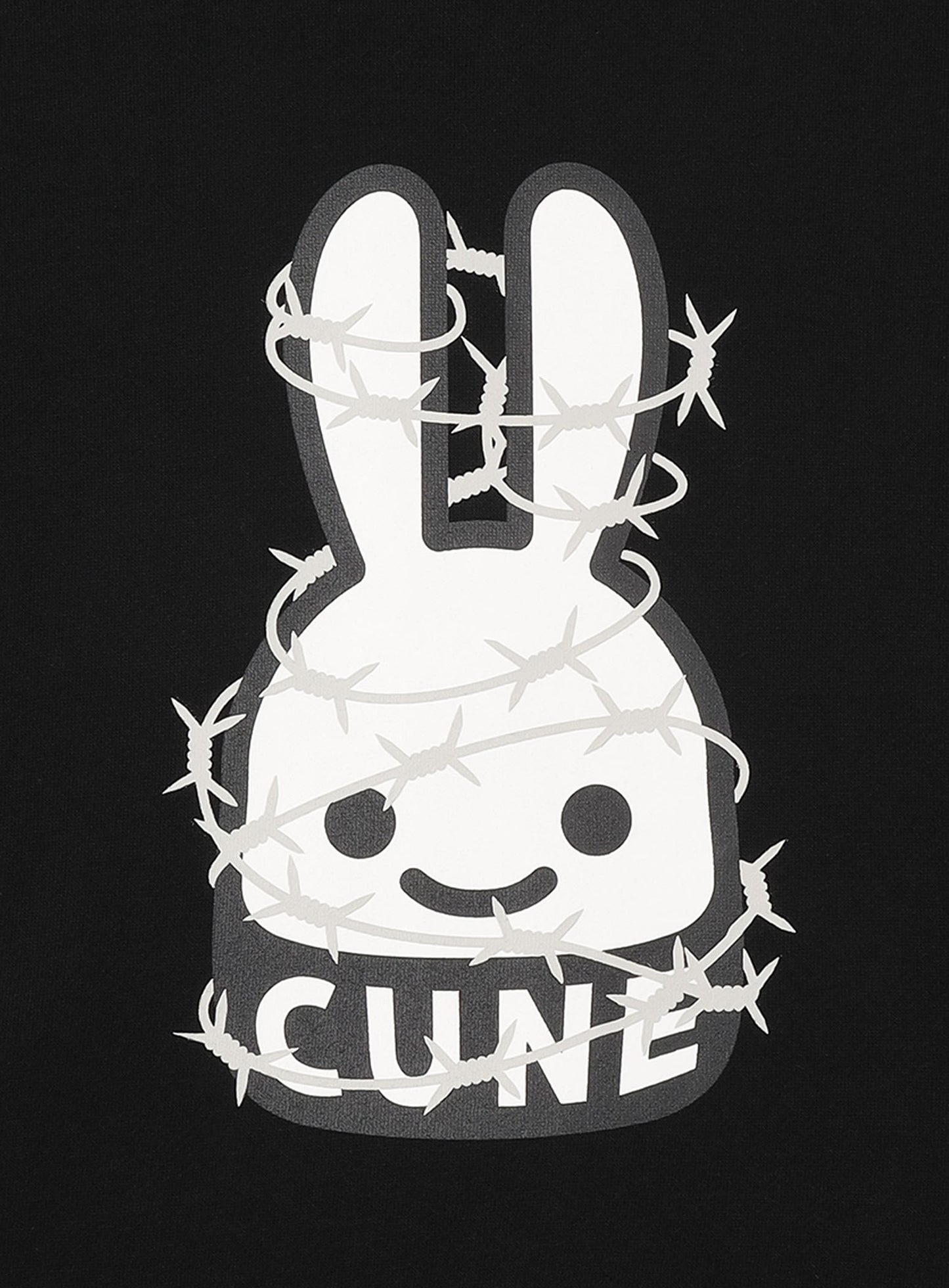 CUNE ZIP PARKA 有刺鉄線