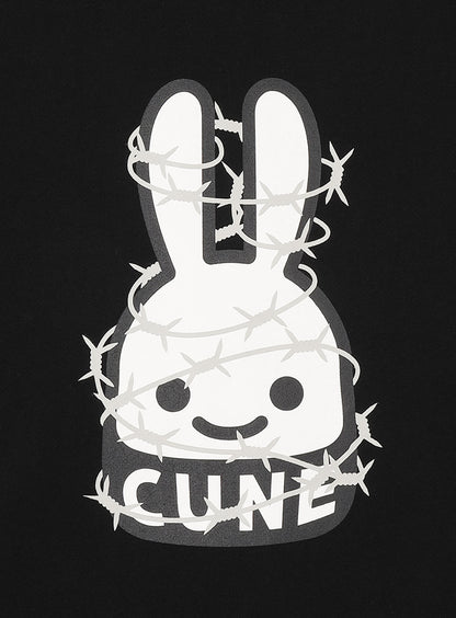 CUNE ZIP PARKA 有刺鉄線
