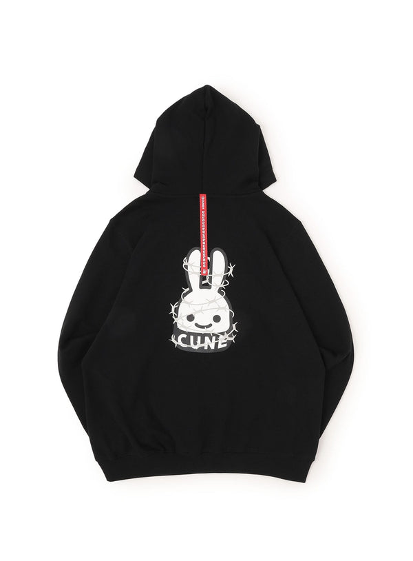 CUNE ZIP PARKA 有刺鉄線