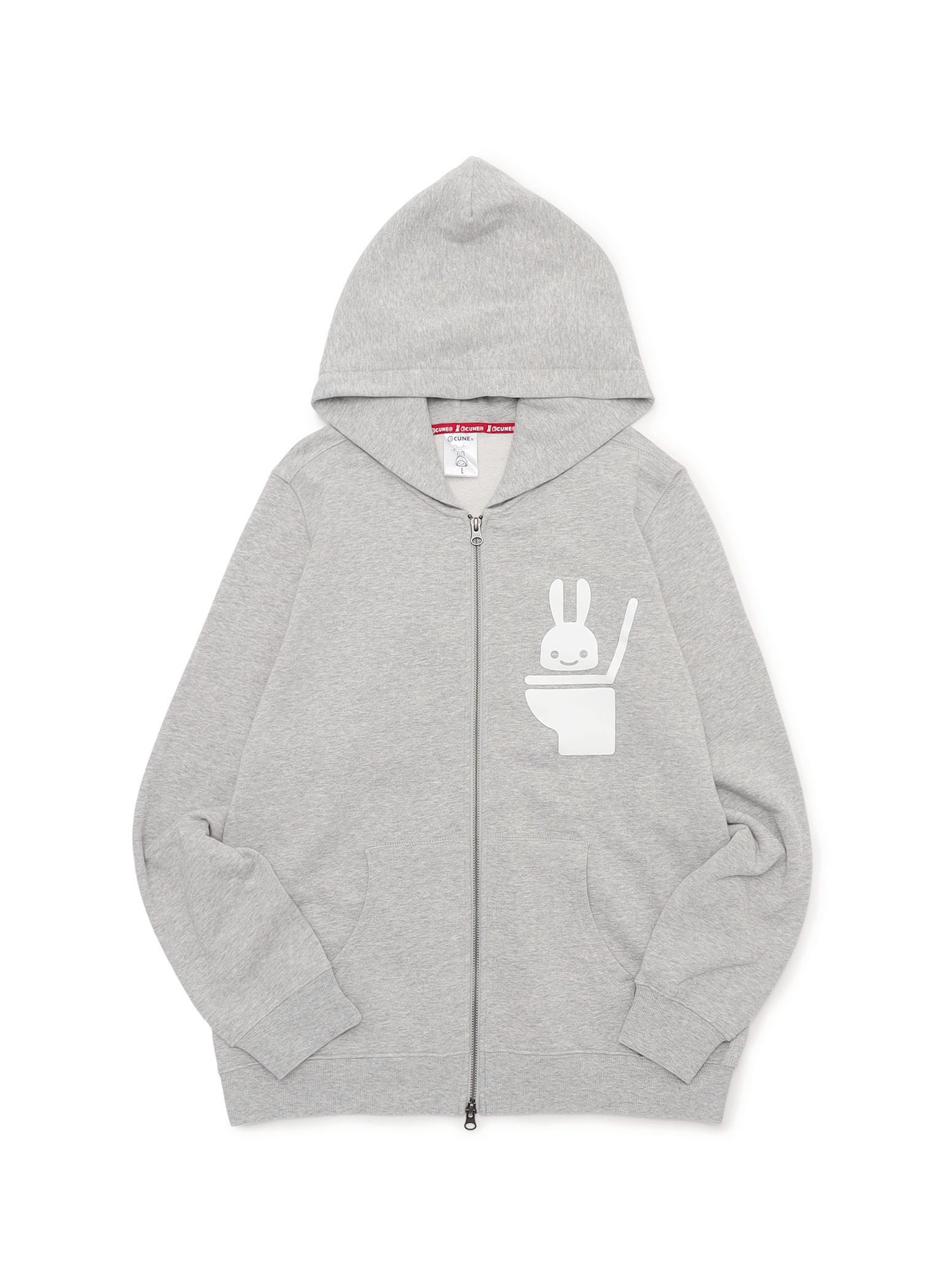 CUNE ZIP PARKA 洋式トイレ