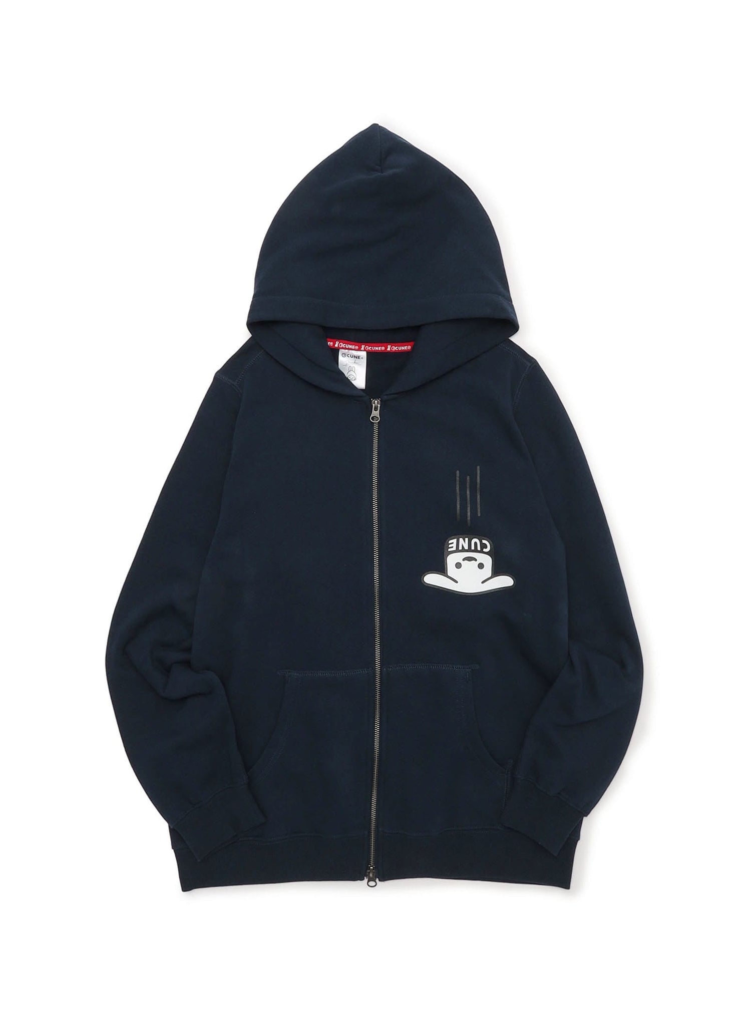 CUNE ZIP PARKA 落下