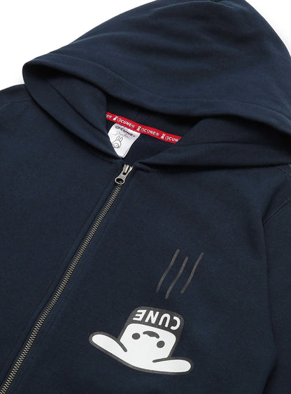 CUNE ZIP PARKA 落下
