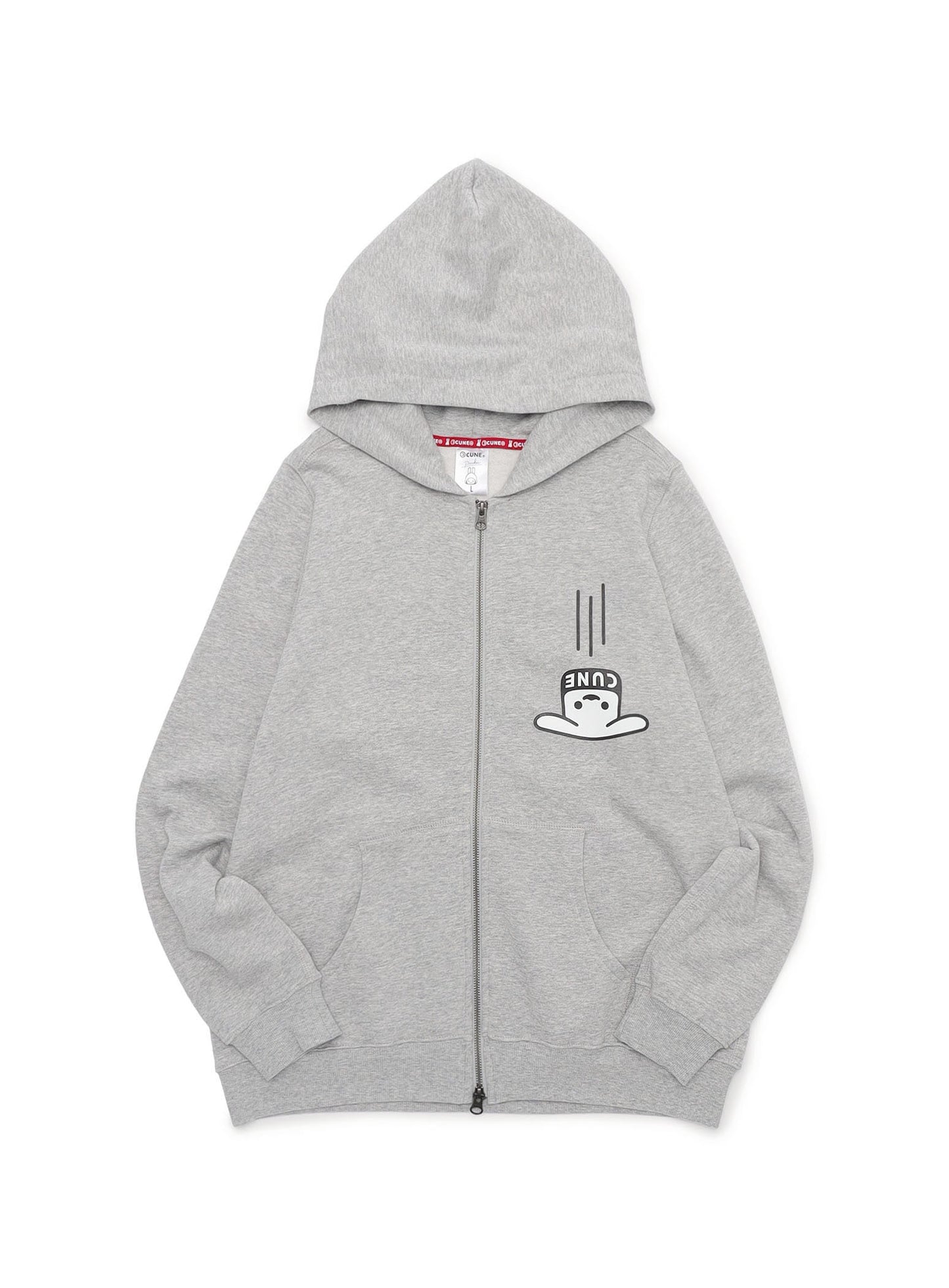 CUNE ZIP PARKA 落下