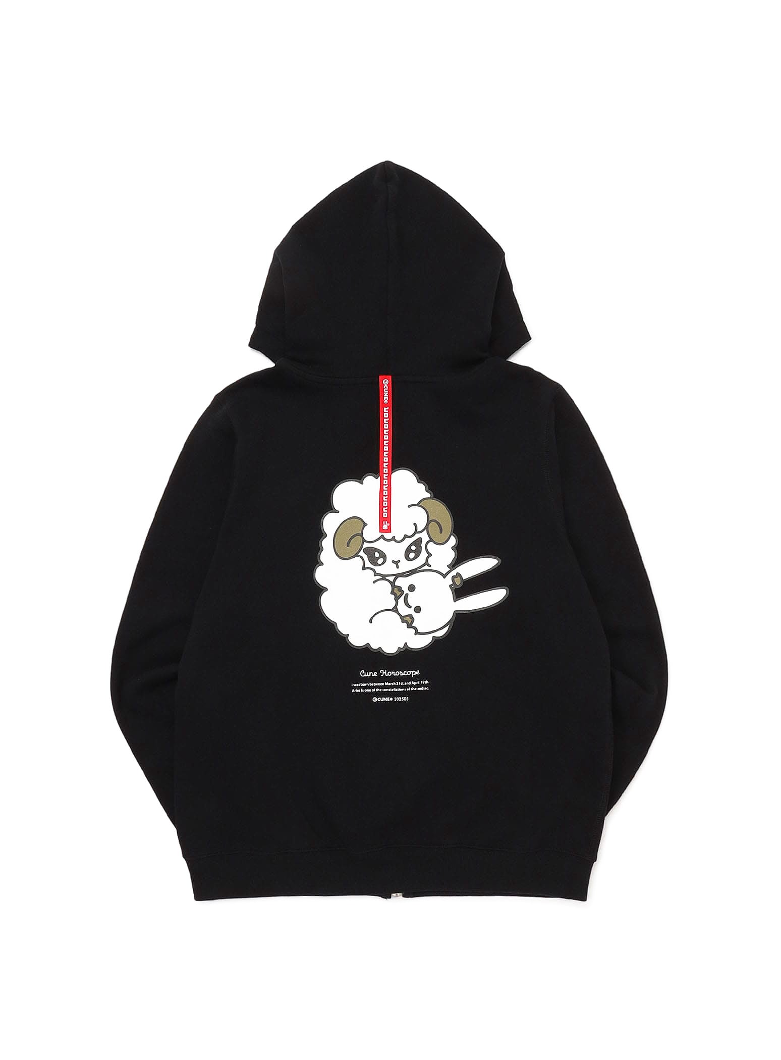 CUNE Horoscope ZIP PARKA 2025 おひつじ座