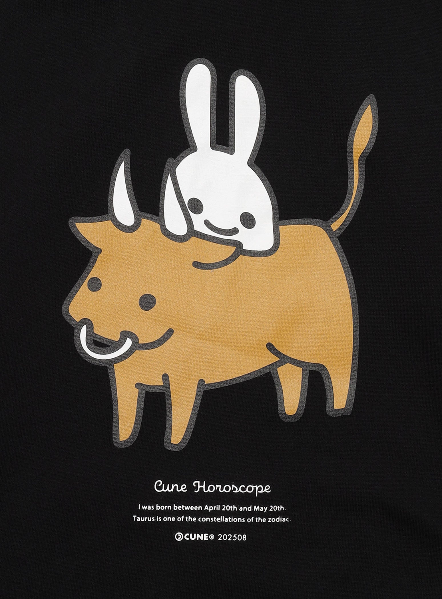 CUNE Horoscope ZIP PARKA 2025 おうし座