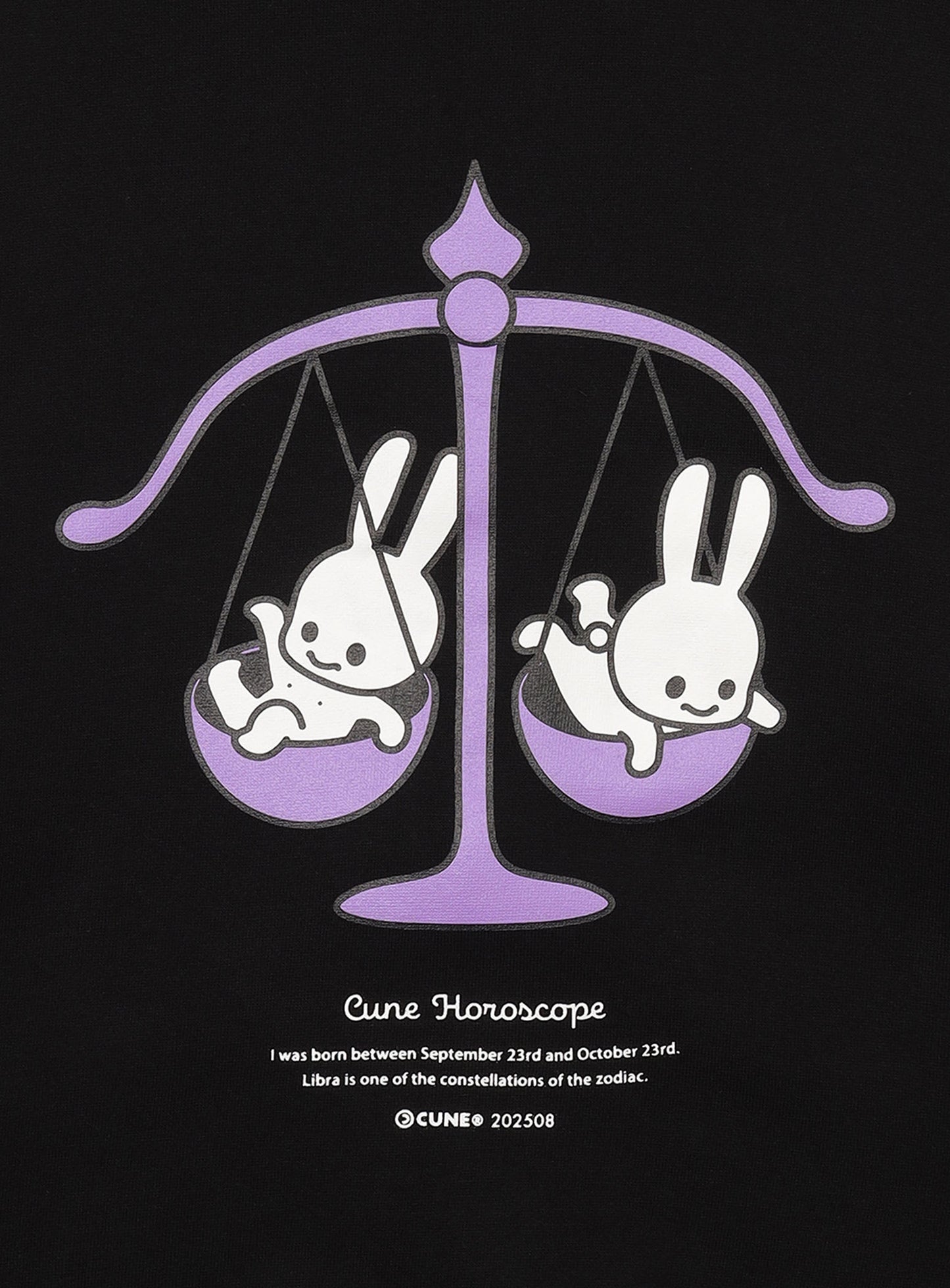 CUNE Horoscope ZIP PARKA 2025 てんびん座