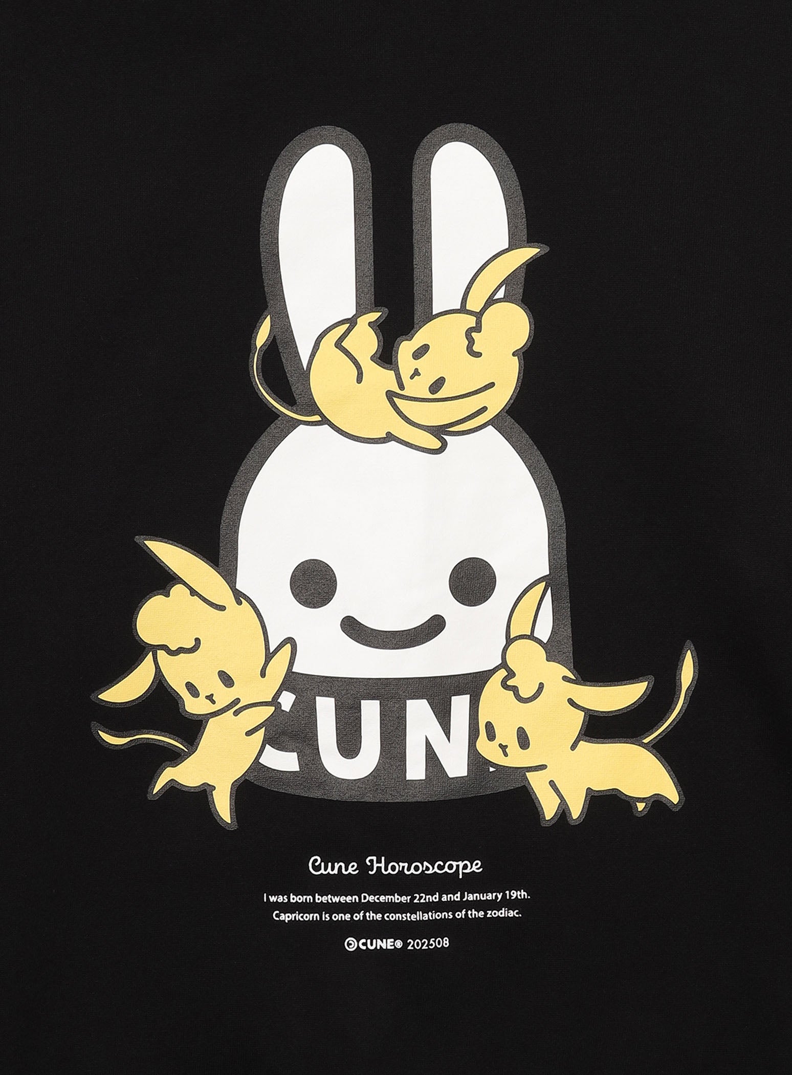 CUNE Horoscope ZIP PARKA 2025 やぎ座
