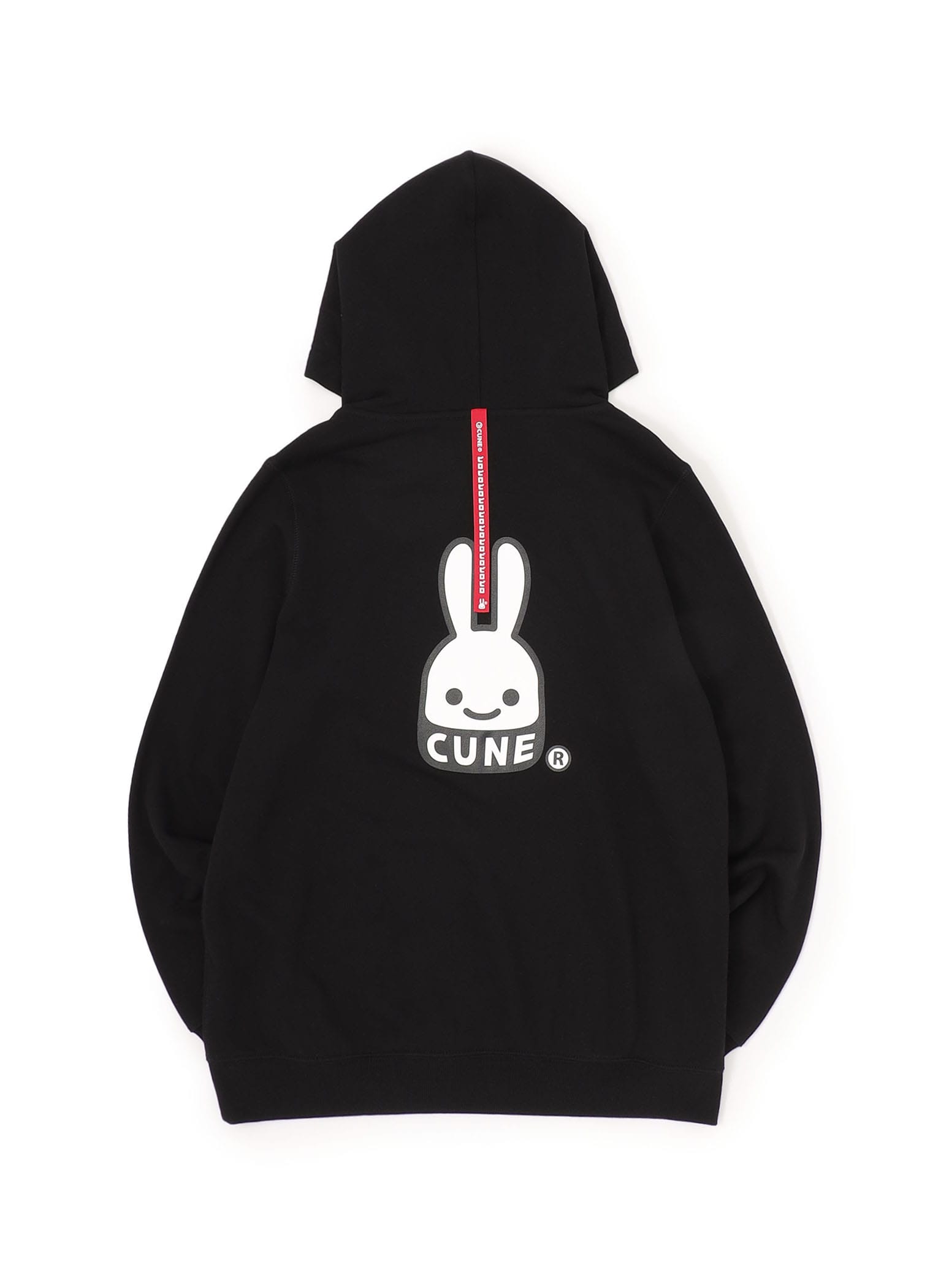 CUNE ピーコート ブラック サイズ3 うさぎ CUNE PULL PARKA CUNEウサギ
