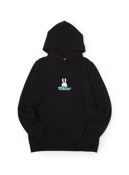 CUNE PULL PARKA ロゴ