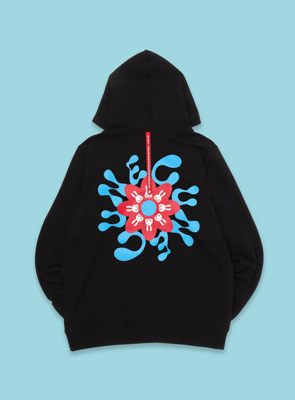 犬と人 人のPULL PARKA フラワー