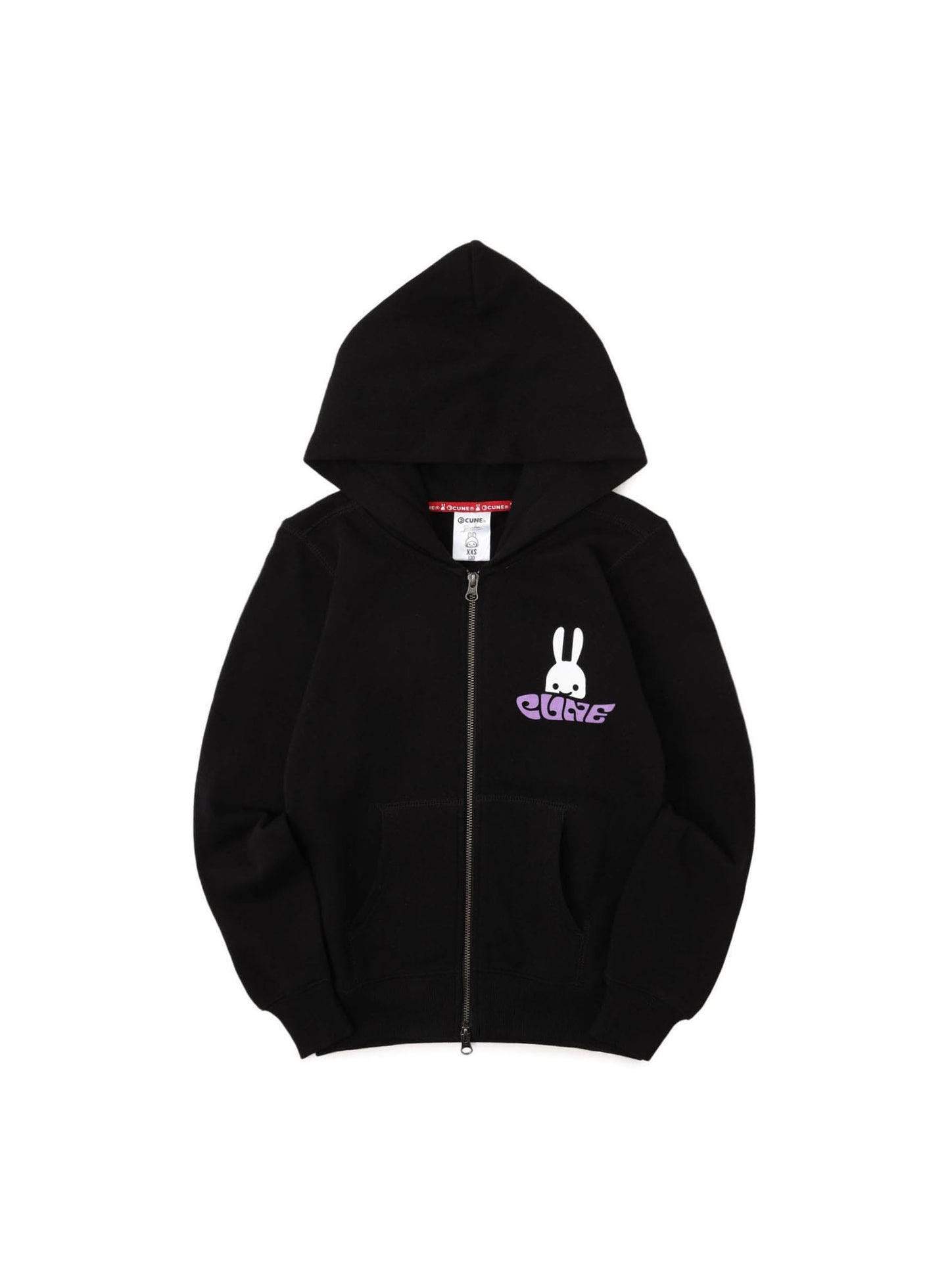 CUNE KIDS PARKA ロゴ