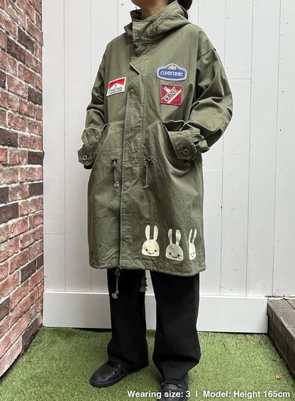 EARTAILモッズコート ワッペンカスタム