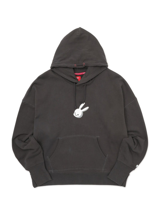 ヘヴィウェイトビッグパーカー 灰皿とウサギ
