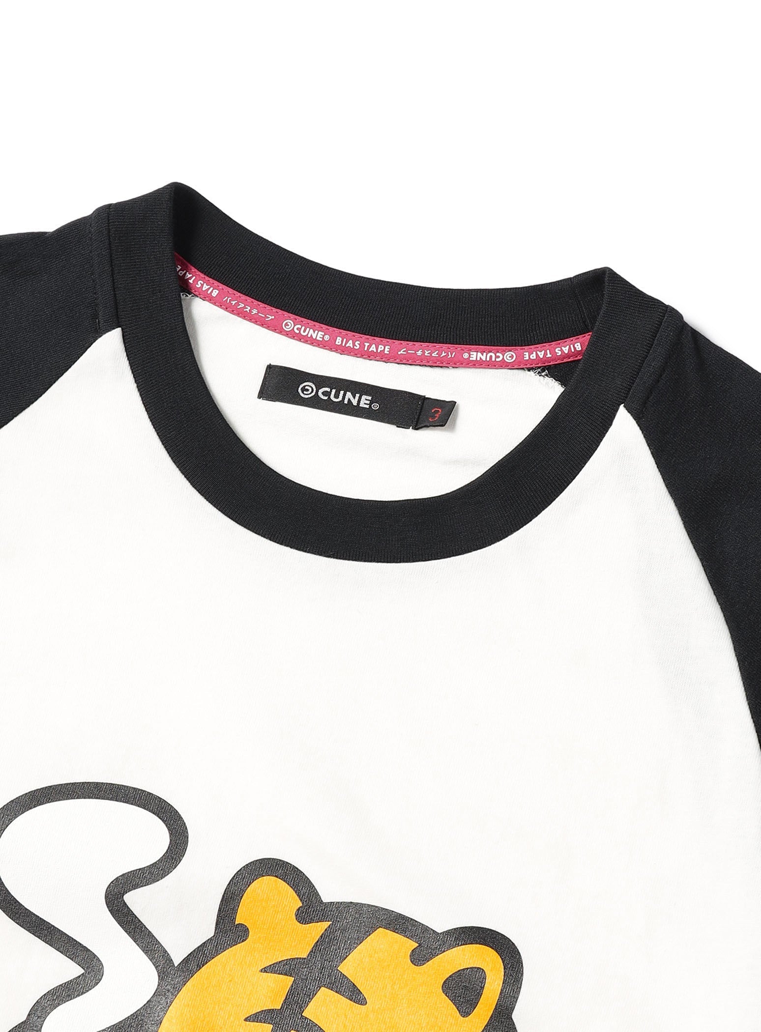 ラグランTシャツ タバコととらちゃん – CUNE