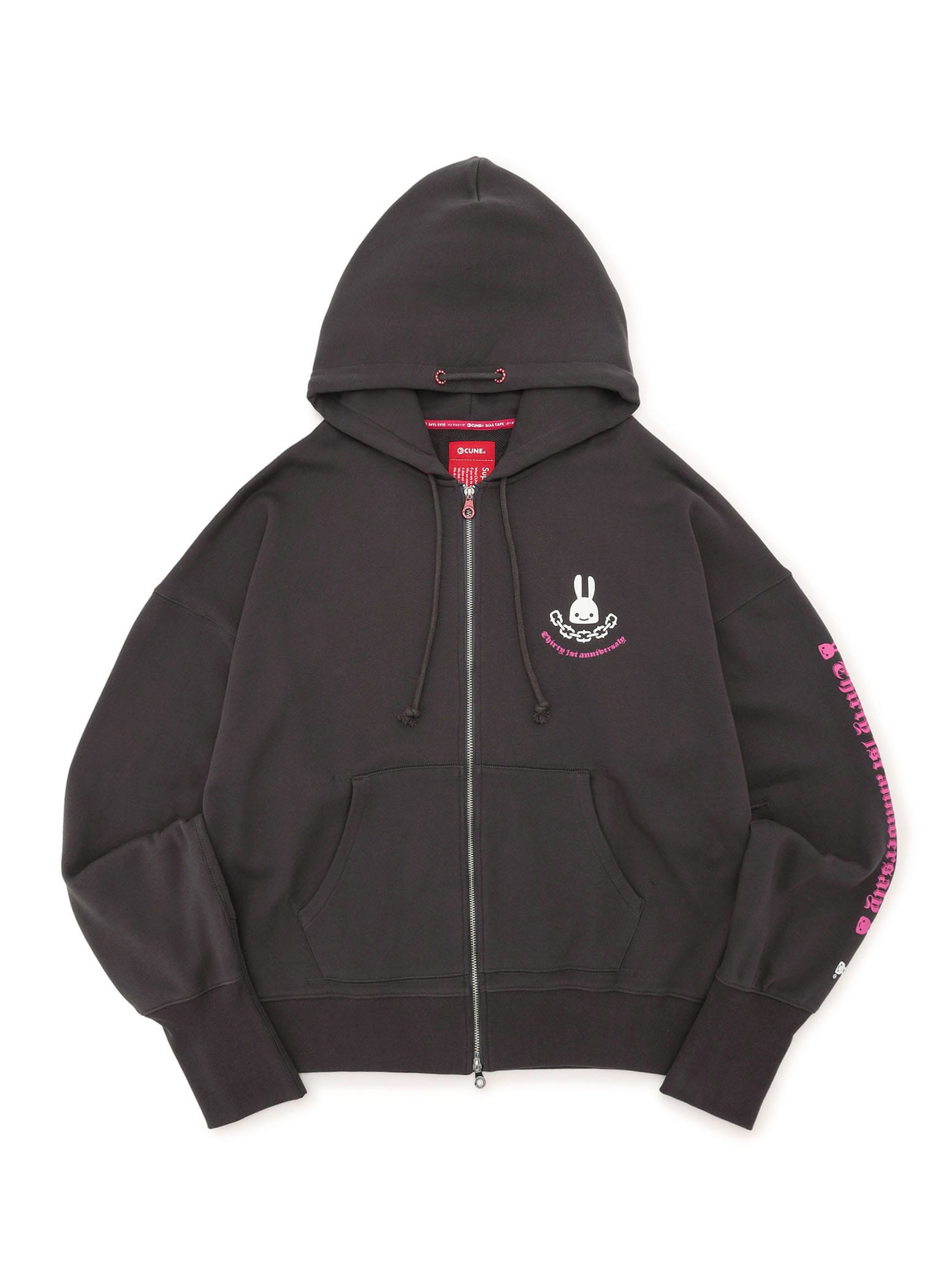 31st ANNIV ヘヴィウェイトビッグジップパーカー 門 – CUNE