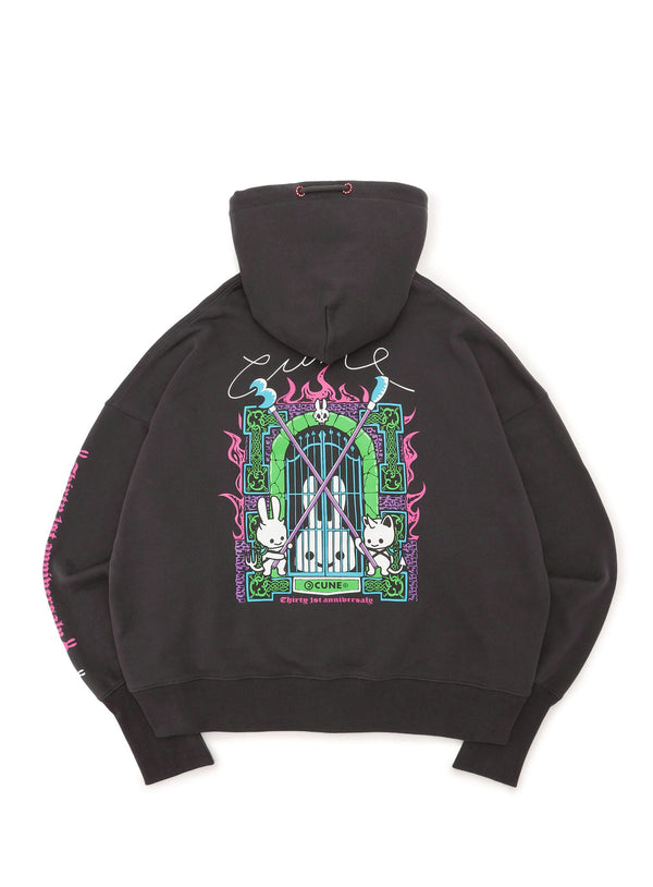 31st ANNIV ヘヴィウェイトビッグジップパーカー 門