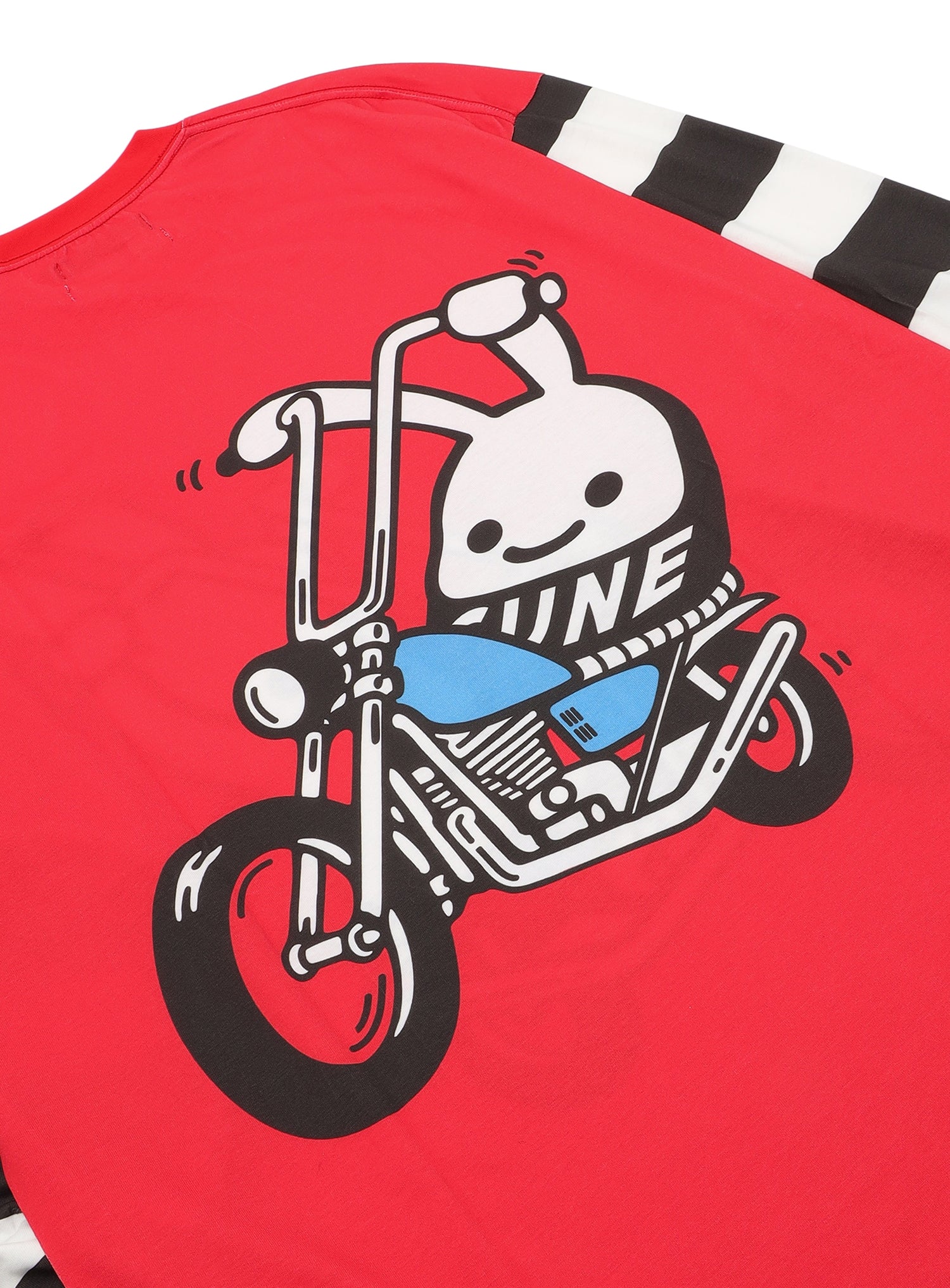 うさちゃんカスタムバイクロングスリーブカットソー