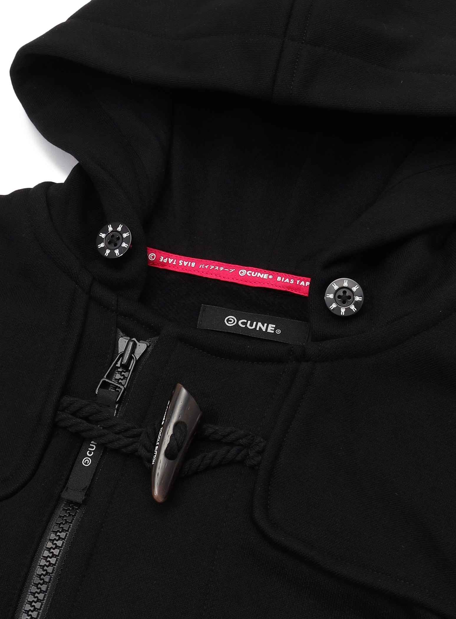 裏毛のハイブリッドダッフルコート – CUNE